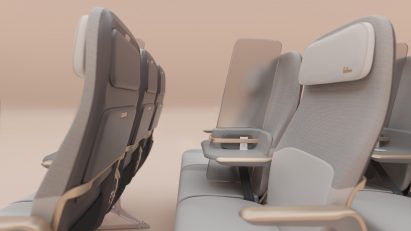 Factorydesign creates Isolation passenger screen for social distancing on planes