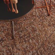 Forbo's Tessera Earthscape carpet tile collection features a dappled effect inspired by nature