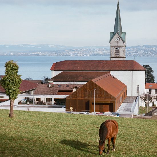 School in Lugrin on Lake Leman by Ateliers o-s architectes