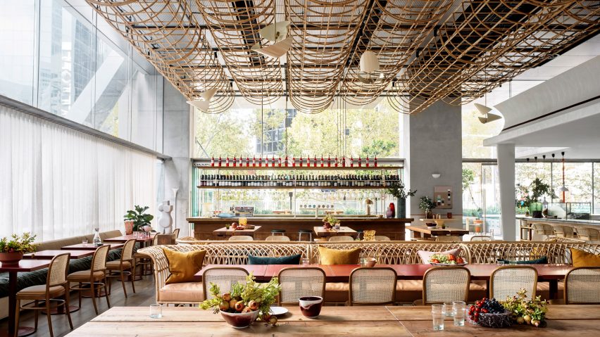 Glorietta restaurant designed by Alexander & Co