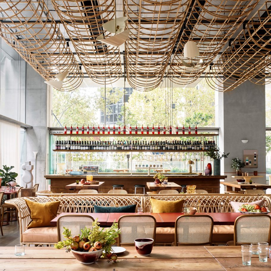 Glorietta restaurant designed by Alexander & Co