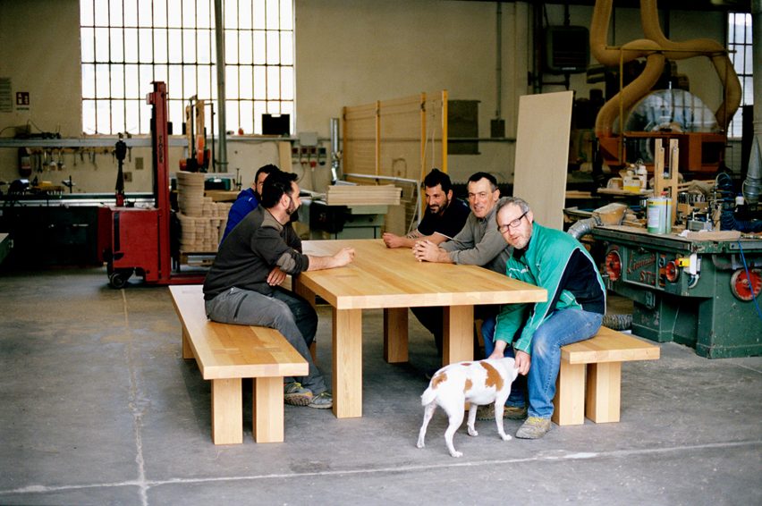 Hem shows production process behind Max Lamb's Max Table