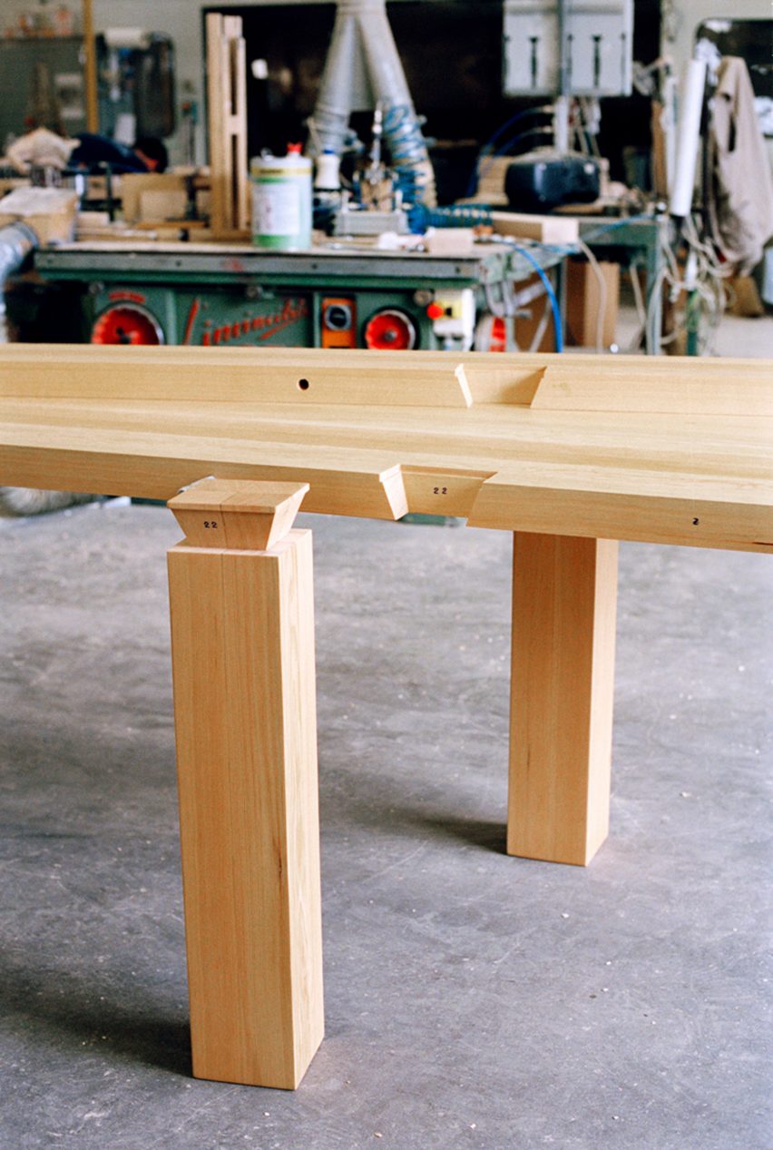 Hem shows production process behind Max Lamb's Max Table