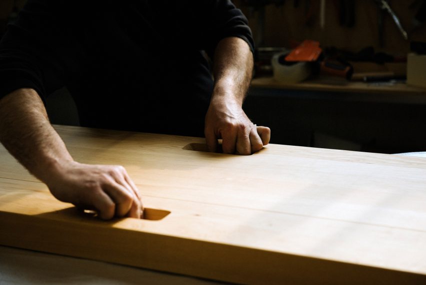 Hem shows production process behind Max Lamb's Max Table