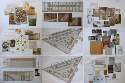The Wine Yard: English Sparkling Wine Bar by UAL student Christine Newman for VDF student show