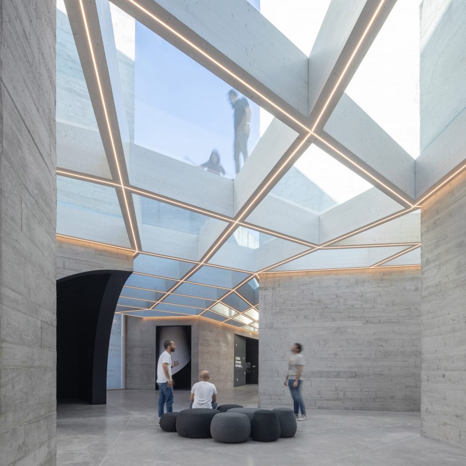 Centro de Interpretação do Românico, or Interpretation Center for the Romanesque, in Lousada, Portugal, by Spaceworkers 