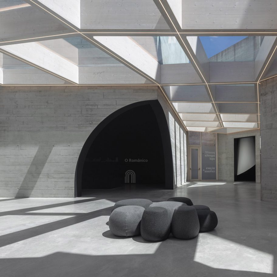 Centro de Interpretação do Românico, or Interpretation Center for the Romanesque, in Lousada, Portugal, by Spaceworkers 