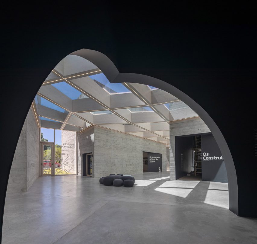 Centro de Interpretação do Românico, or Interpretation Center for the Romanesque, in Lousada, Portugal, by Spaceworkers 