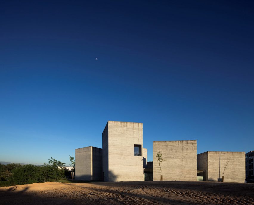 Centro de Interpretação do Românico, or Interpretation Center for the Romanesque, in Lousada, Portugal, by Spaceworkers 