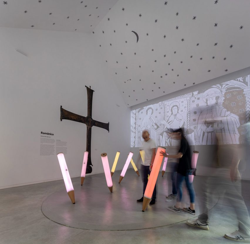 Centro de Interpretação do Românico, or Interpretation Center for the Romanesque, in Lousada, Portugal, by Spaceworkers 