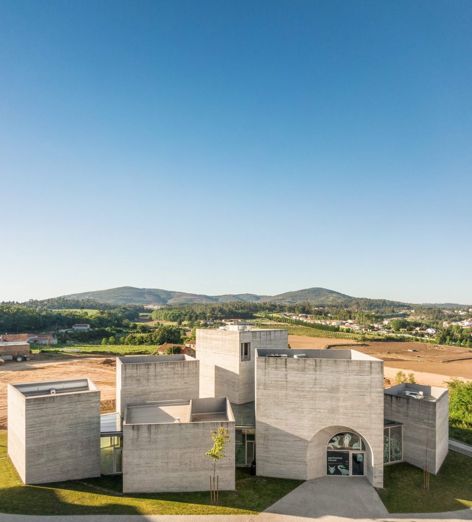 Centro de Interpretação do Românico, or Interpretation Center for the Romanesque, in Lousada, Portugal, by Spaceworkers 
