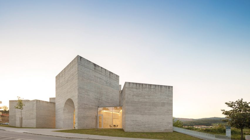 Centro de Interpretação do Românico, or Interpretation Center for the Romanesque, in Lousada, Portugal, by Spaceworkers 