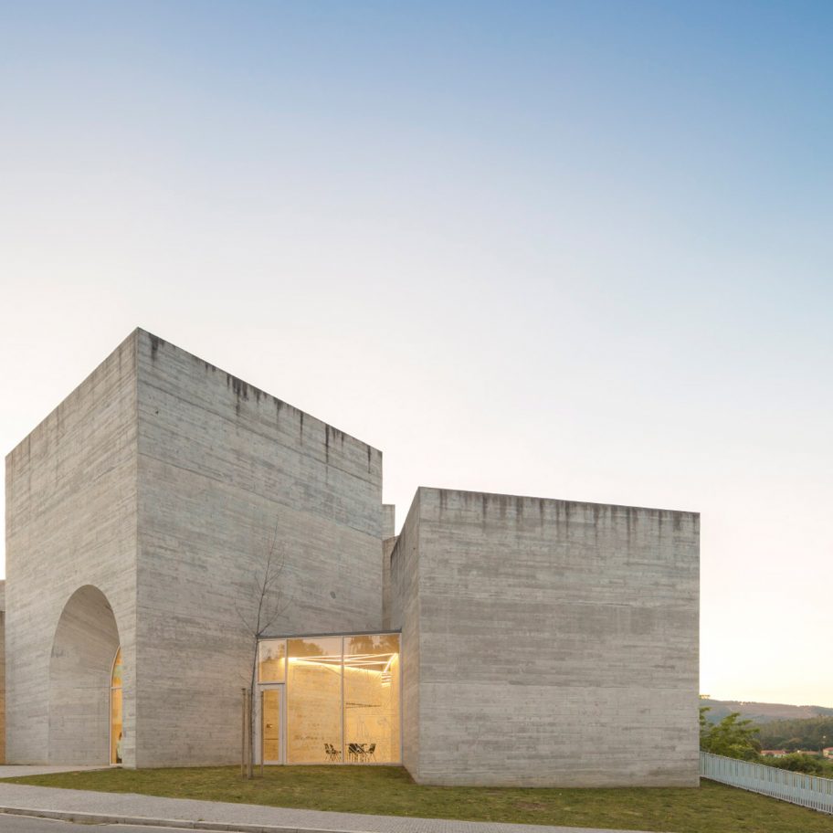 Centro de Interpretação do Românico, or Interpretation Center for the Romanesque, in Lousada, Portugal, by Spaceworkers 