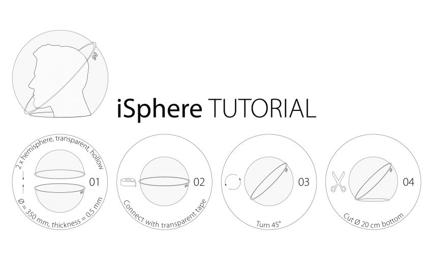 Plastique Fantastique makes iSphere mask informed by 1950s sci-fi comics