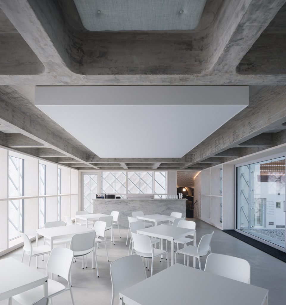 Headquarters for glass company Lasvit in Nový Bor, Czech Republic, by Ov-a Architekti Studio