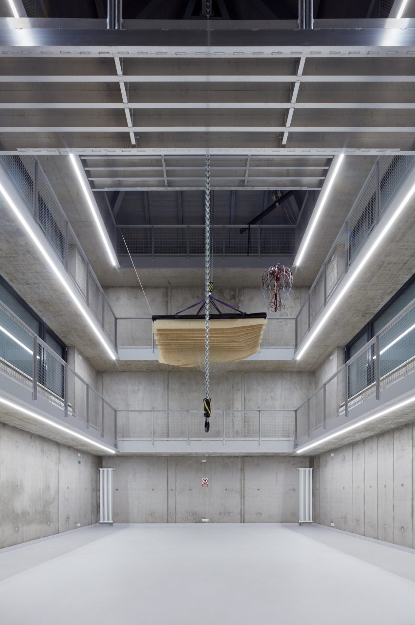 Headquarters for glass company Lasvit in Nový Bor, Czech Republic, by Ov-a Architekti Studio