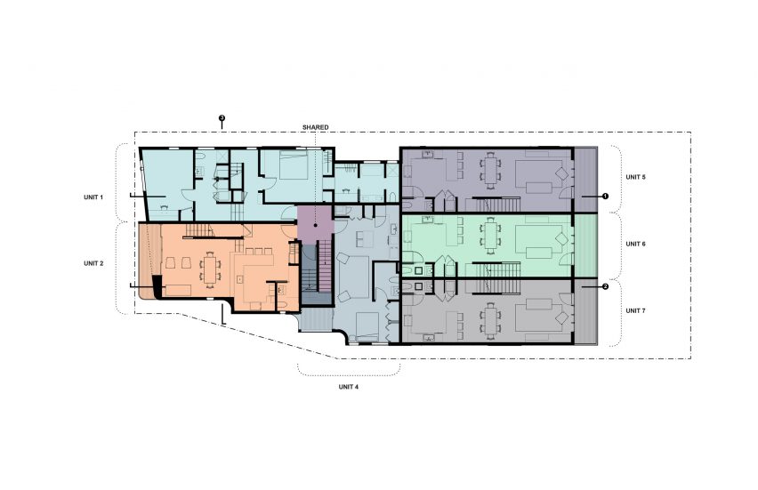 Marginal Housing 3.0 by Merge Architects First Floor Plan