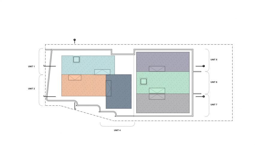 Marginal Housing 3.0 by Merge Architects Roof Plan