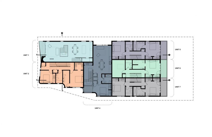 Marginal Housing 3.0 by Merge Architects Second Floor Plan