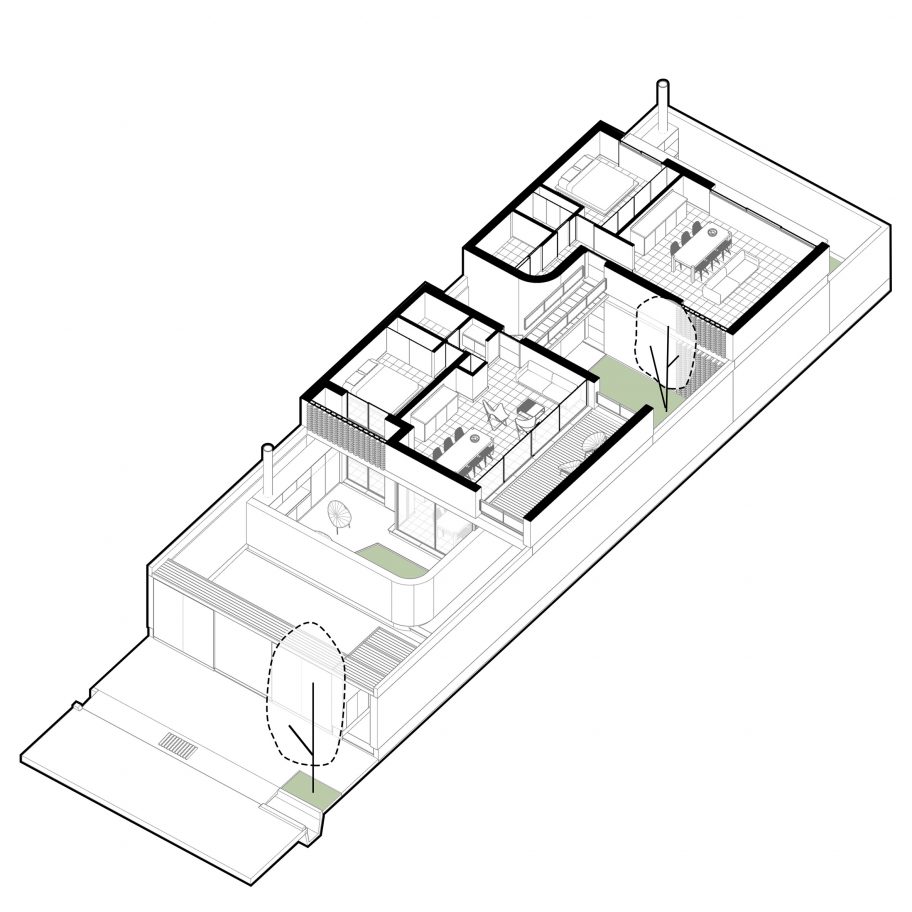 Martinez 3458 Building by Primer Piso