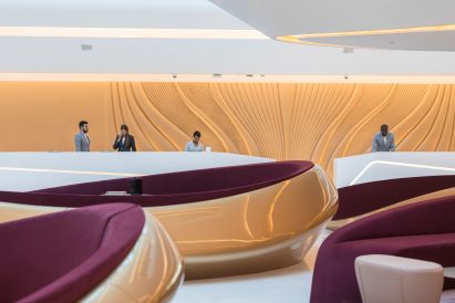 ME Dubai hotel at the Opus by ZHA