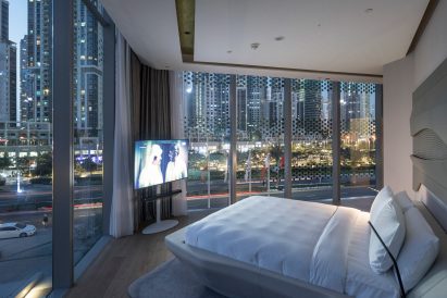 ME Dubai hotel at the Opus by ZHA