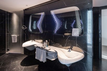 ME Dubai hotel at the Opus by ZHA