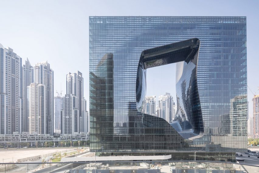 ME Dubai hotel at the Opus by ZHA