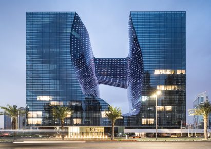ME Dubai hotel at the Opus by ZHA