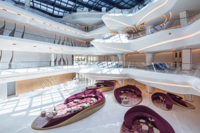 ME Dubai hotel at the Opus by ZHA