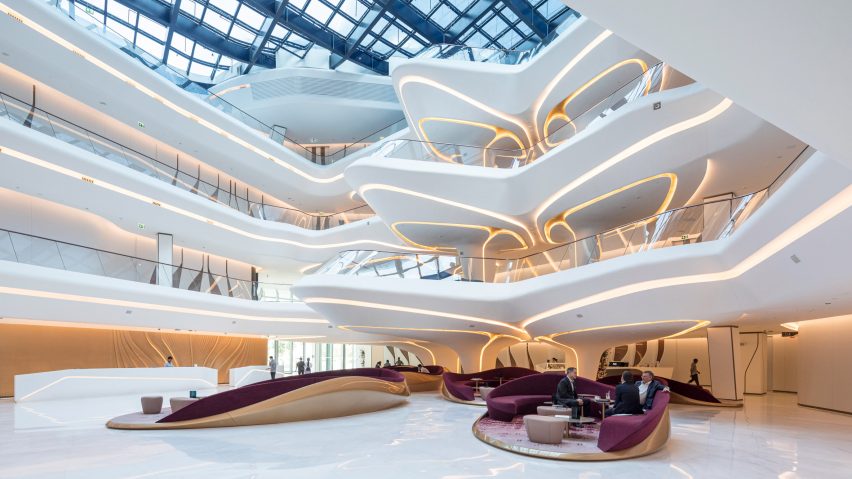 ME Dubai hotel at the Opus by ZHA