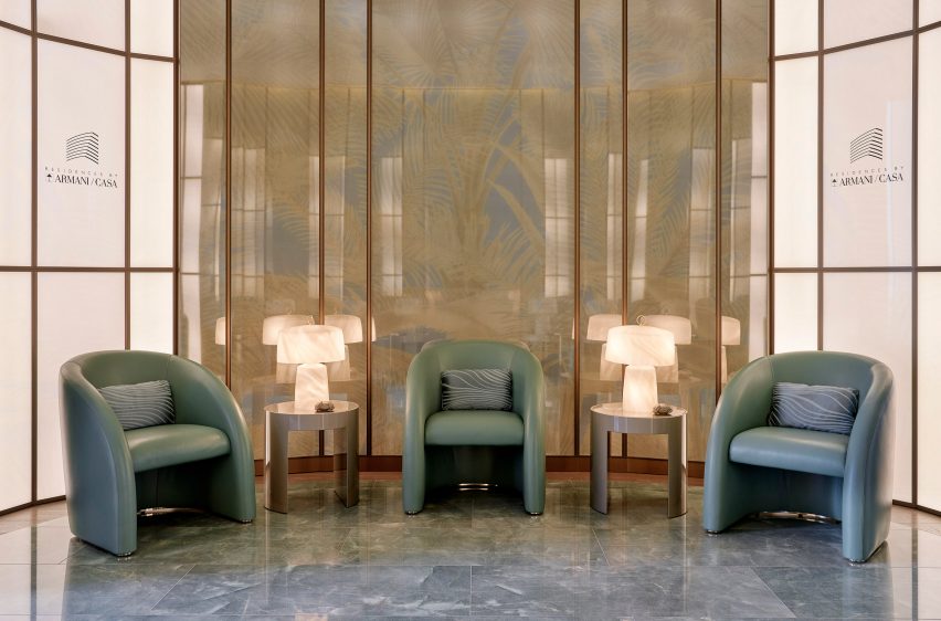 Residences by Armani Casa by Giorgio Armani and Cesar Pelli