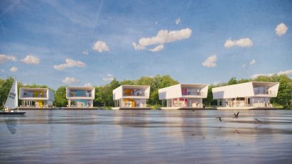 Modular Water Dwellings by Grimshaw Architects