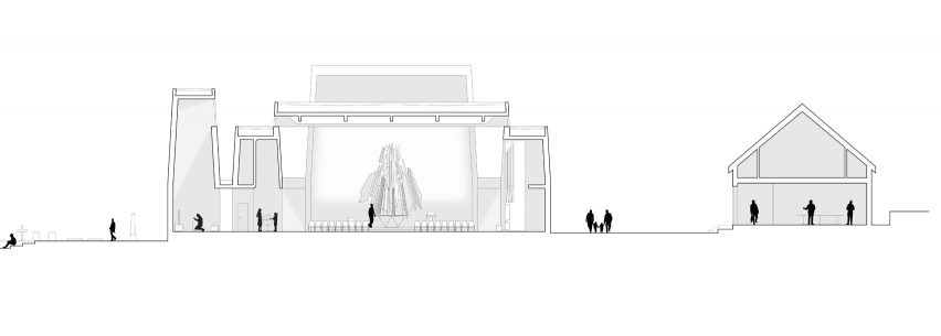 Porsgrunn church by Espen Surnevik in collaborationwith Trodahl Architects