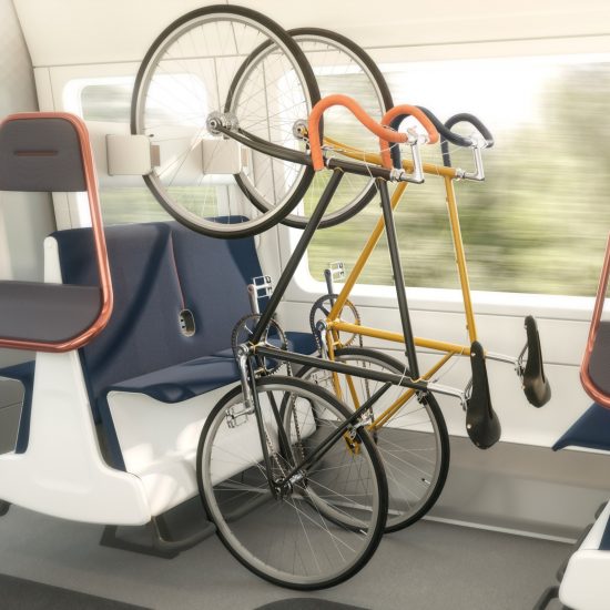PriestmanGoode updates its Island Bay train seating for socially distanced London commutes