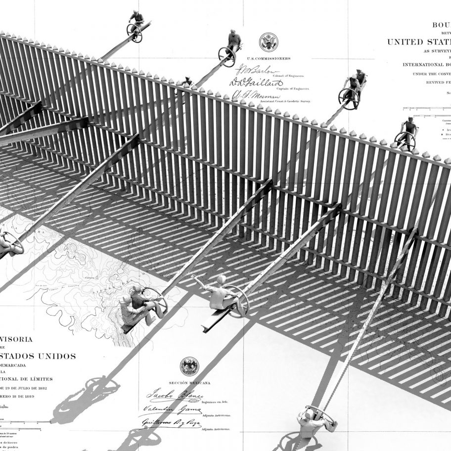 "Play can be an act of resistance" says US border seesaw architect