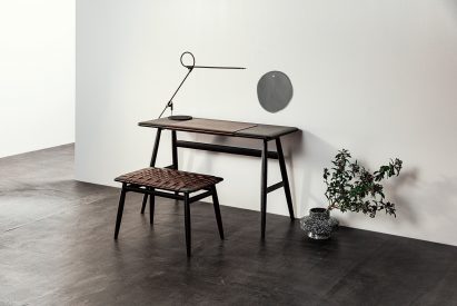 MO Bridge Stool and MO Bridge Small Desk by Ritzwell