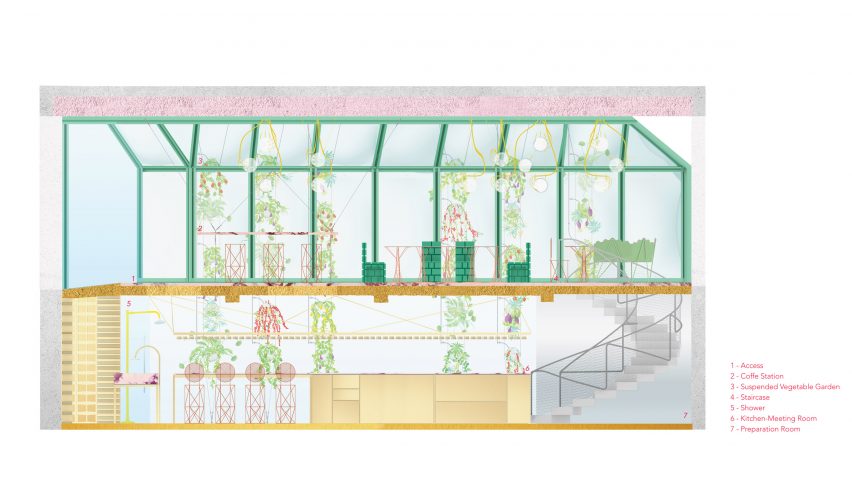 Run Run Run cafe in Madrid, designed by Office for Political Innovation