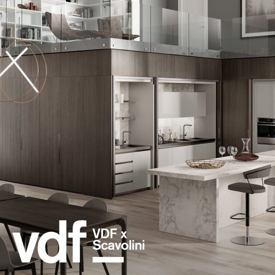 BoxLife is a modular furniture system designed by Rainlight for Scavolini