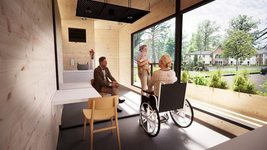 The Social Contact Pod by Scott Brownrigg