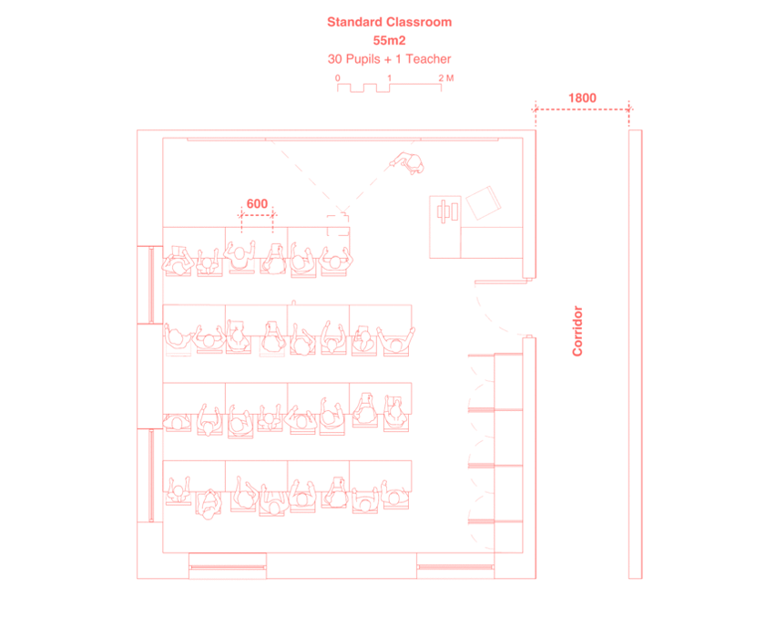 Curl la Tourelle Head designs social-distancing tent classrooms