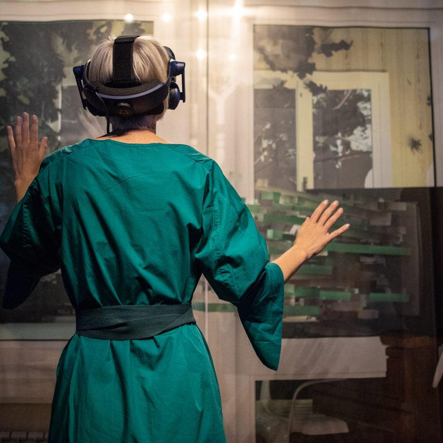 Virtual Reality art gallery by Space Popular