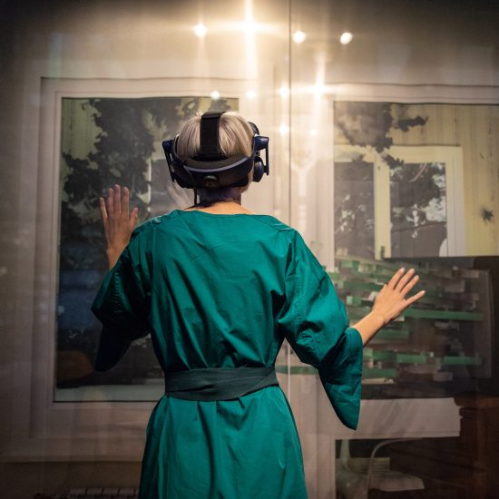 Virtual Reality art gallery by Space Popular