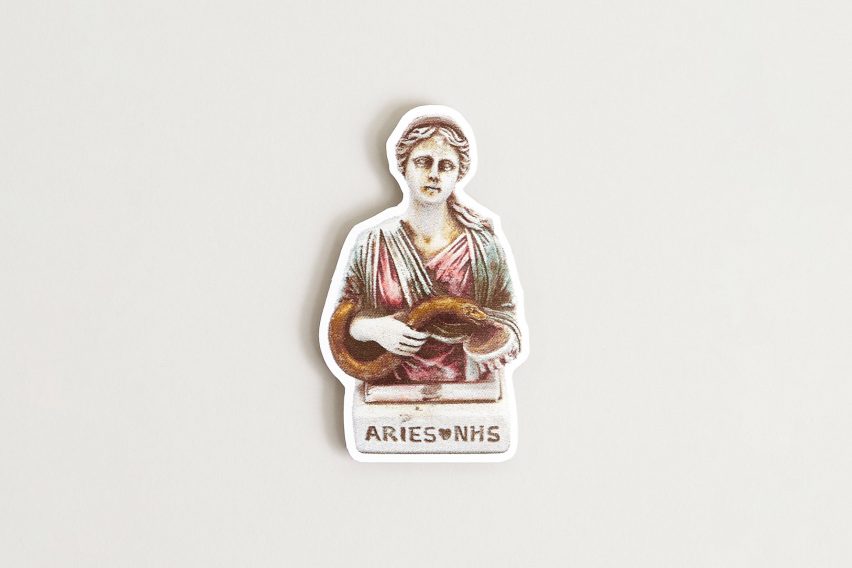 Peter Saville and Fergadelic design Stick Together stickers to support the NHS