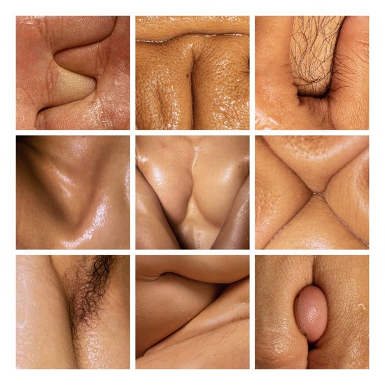 Julius Raymund Advincula makes "provocative" font from cleverly positioned body parts