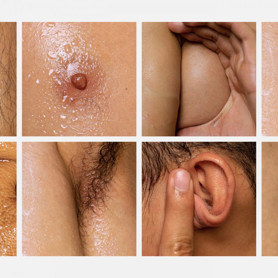 Julius Raymund Advincula makes "provocative" font from cleverly positioned body parts