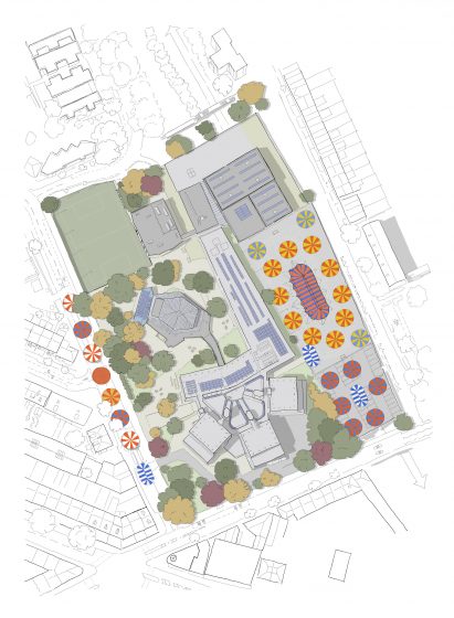 Curl la Tourelle Head proposes tent classrooms to allow social distancing in schools