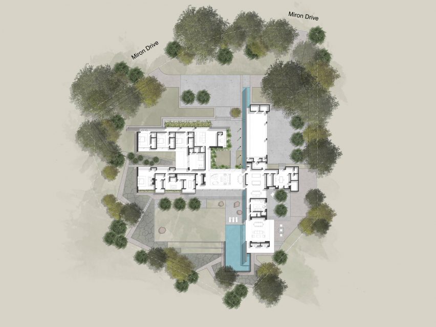 The Preston Hollow by Specht Architects Site Plan