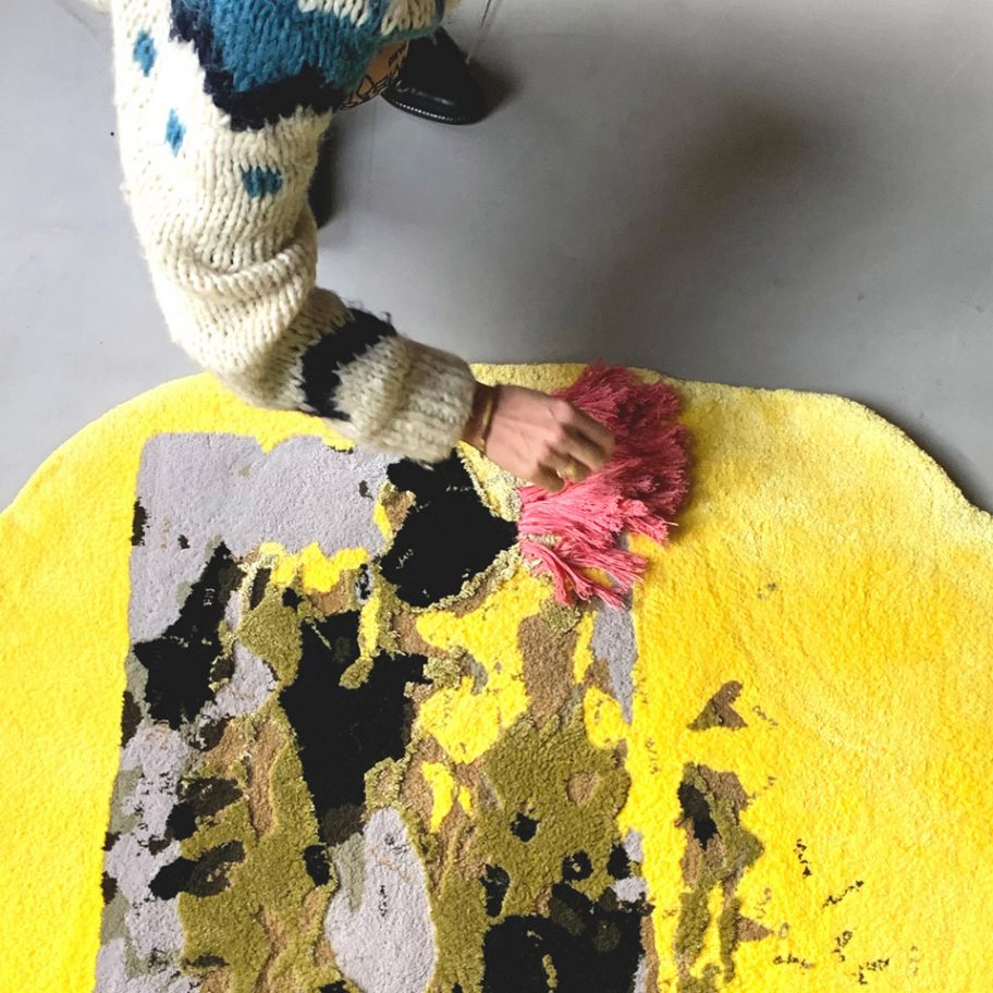 The Yellow Untitled by Noun Amsterdam for VDF products fair