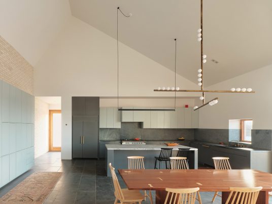 Three Chimney House by T W Ryan Architecture